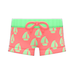 Nookmart Yacht Shorts (Animal Crossing: New Horizons)