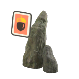 Nookmart | Tall Garden Rock DIY (Animal Crossing: New Horizons)