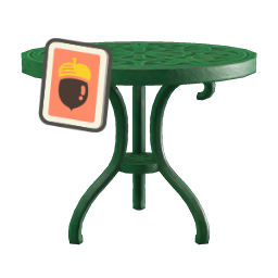 Nookmart | Iron Garden Table DIY (Animal Crossing: New Horizons)