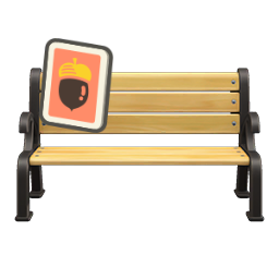 Nookmart | Garden Bench DIY (Animal Crossing: New Horizons)