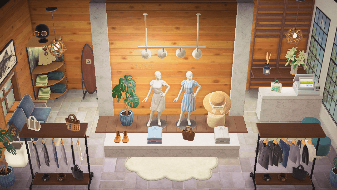 Nookmart Boutique Clothing Store Collection (Animal Crossing New Horizons)