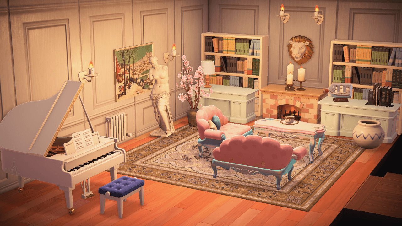 green emerald velvet dress Elegant Library Bedroom for ACNH  Able Sister's Market