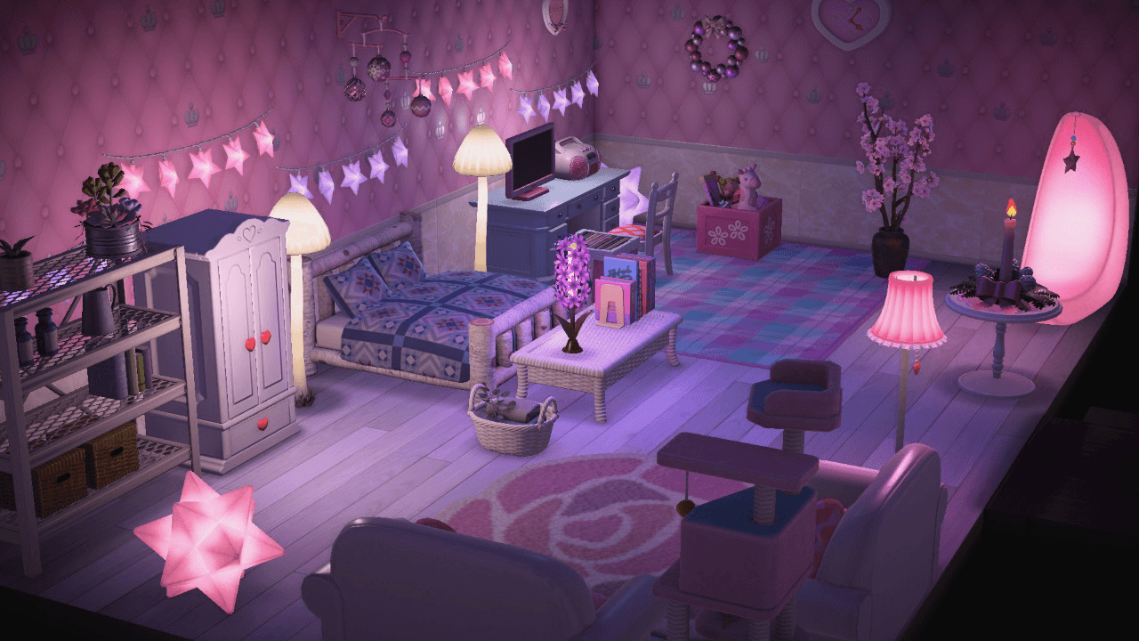 Nookmart Pink Bedroom Collection (Animal Crossing New Horizons)
