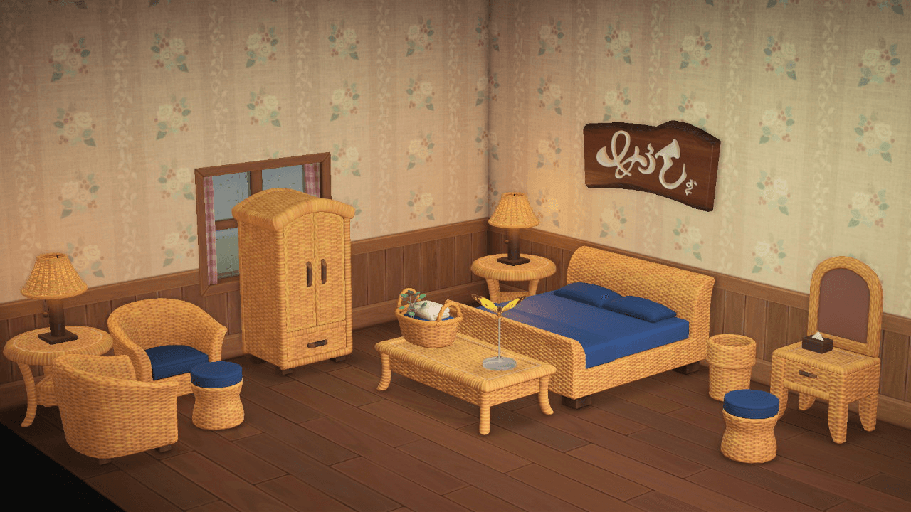Nookmart Rattan Collection (Animal Crossing New Horizons)